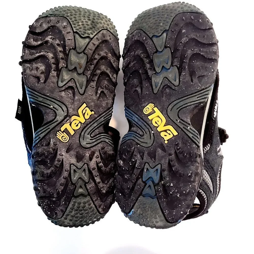 Teva Men's Expedition XPD Blue Strappy Hiking Trail Water Sandals US 10